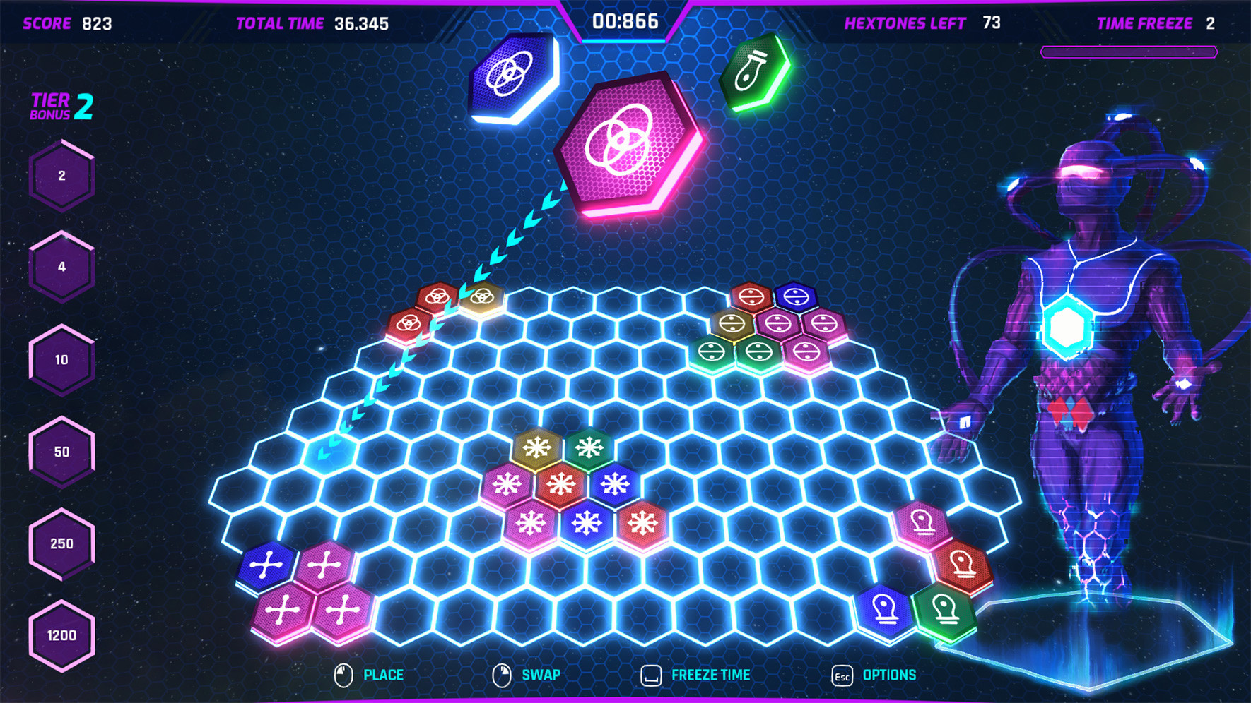 Hextones: Spacetime screenshot 3
