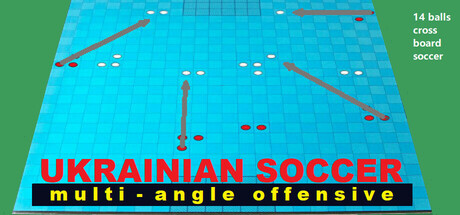 Ukrainian Soccer  14 balls !!!  ( multi-angle offensive )