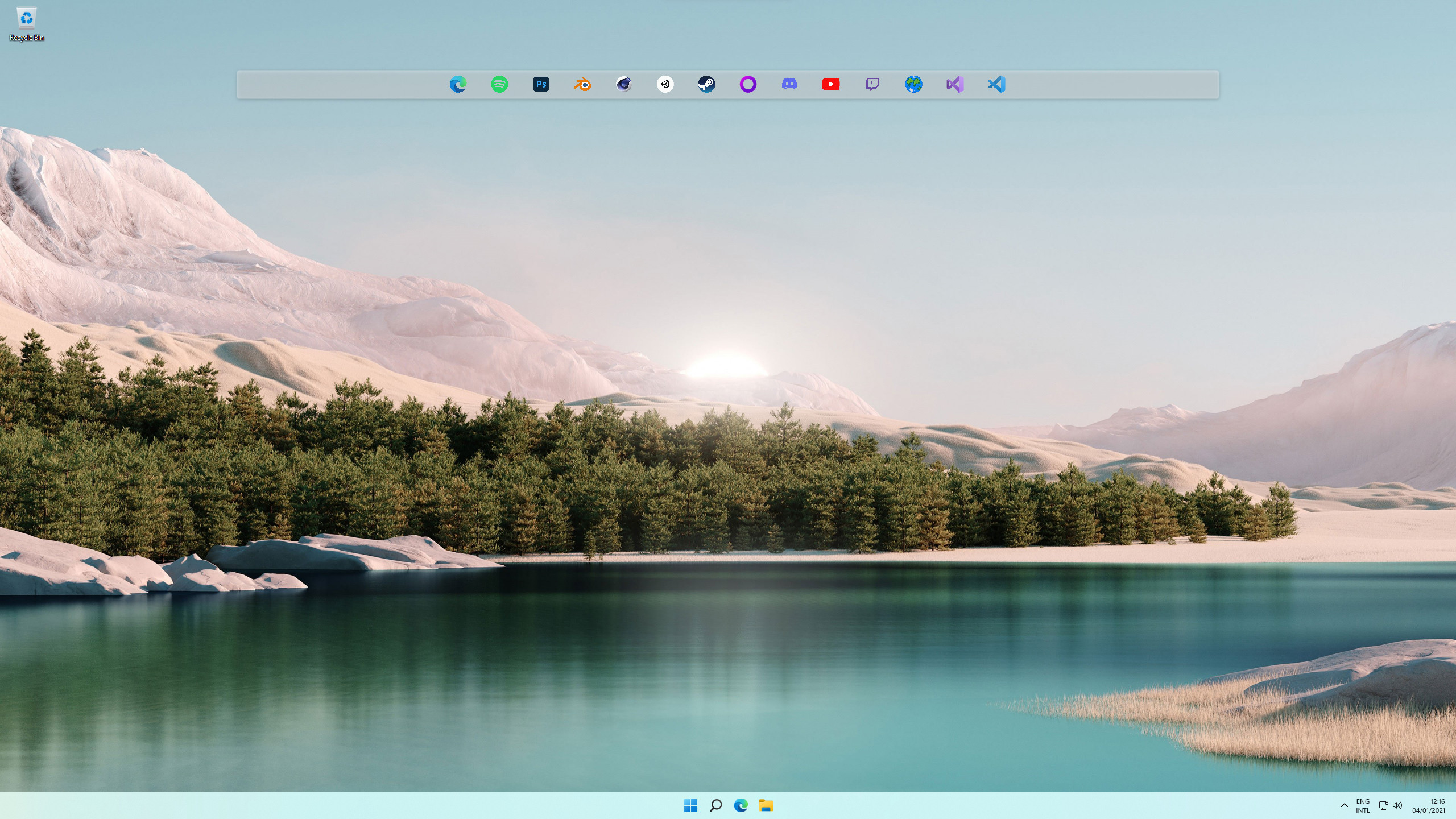 NewTaskbar screenshot 1