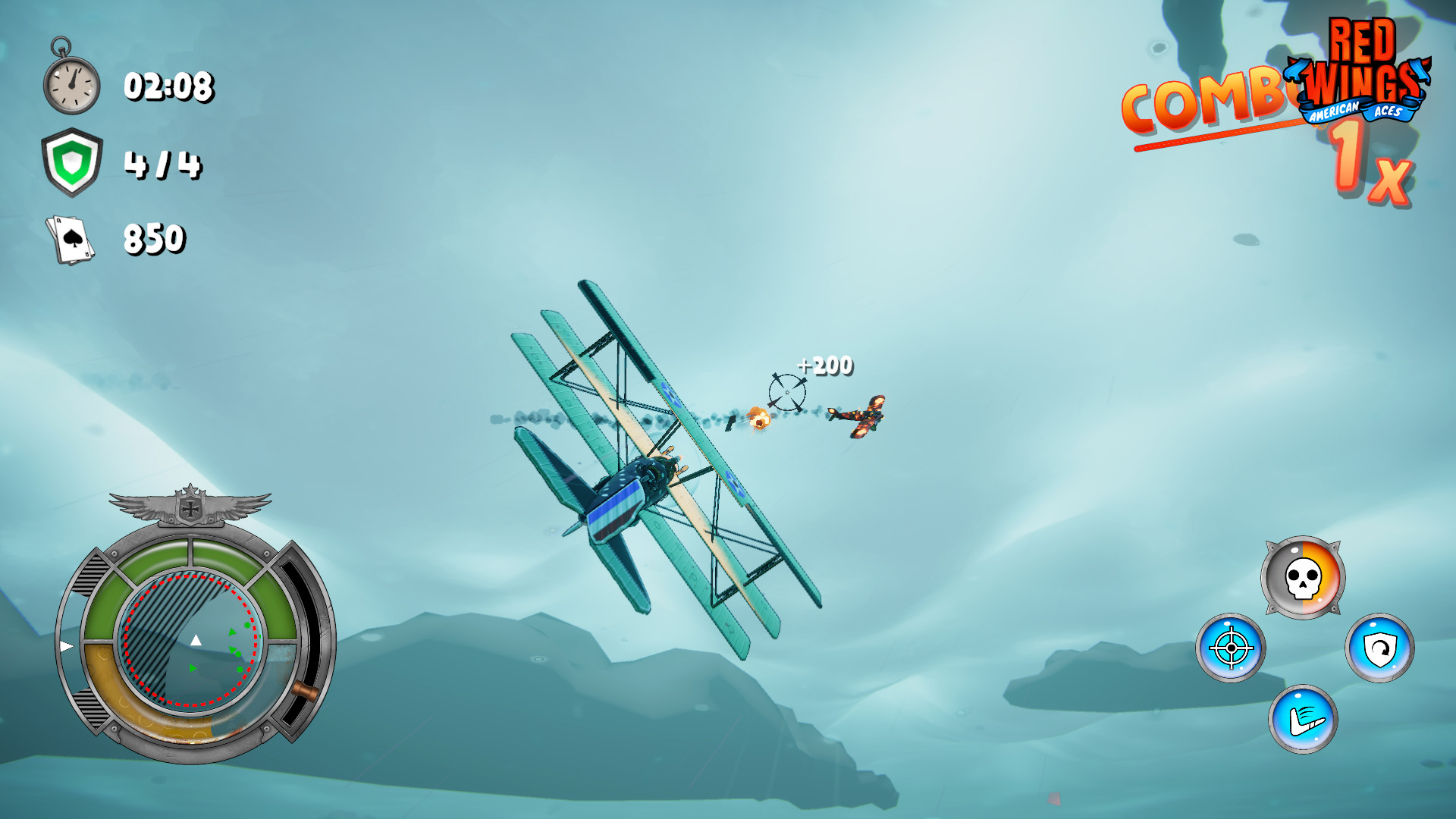 Red Wings: American Aces screenshot 5