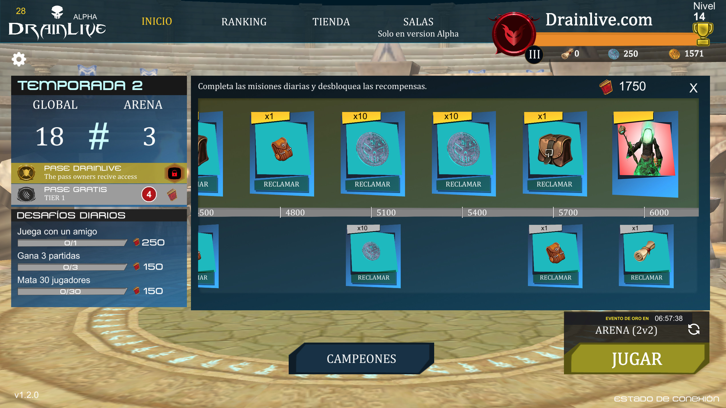 Battle Pass - Drainlive screenshot 2