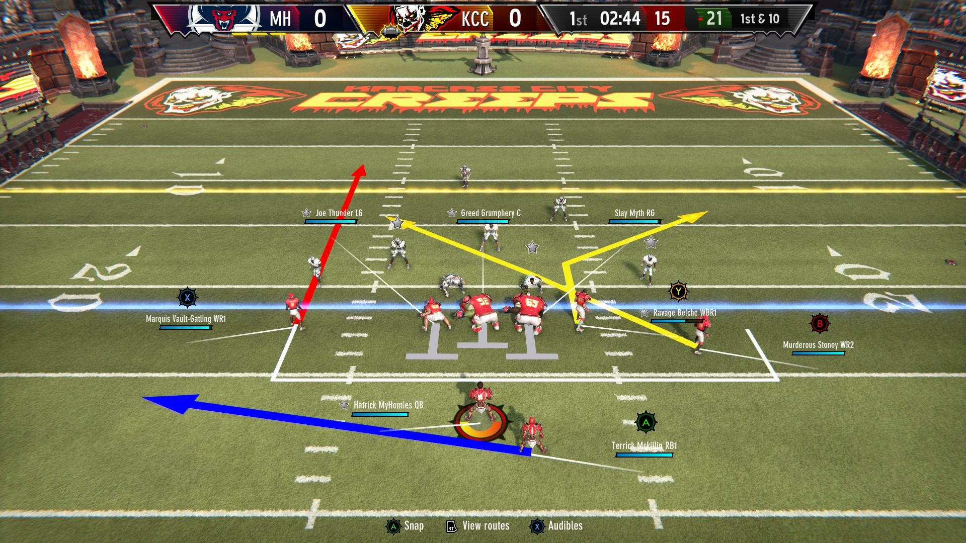 Mutant Football League 2, screenshot 8 of 10