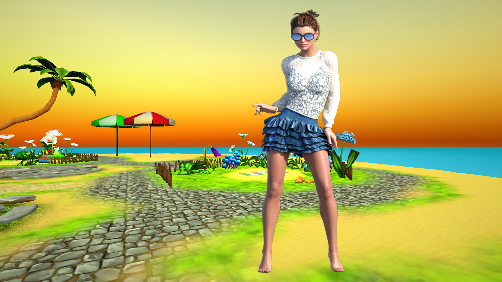 Virtual ULTIMATE Beach Dancer [HD+] screenshot 2