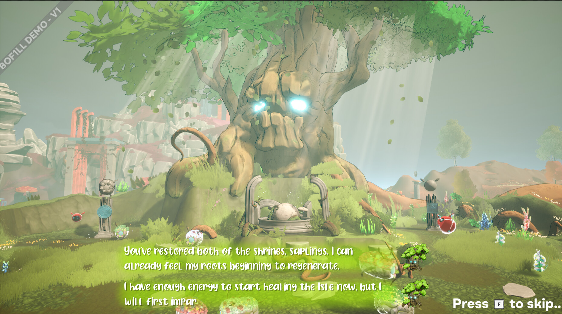 BoF1LL: A Withering World screenshot 2
