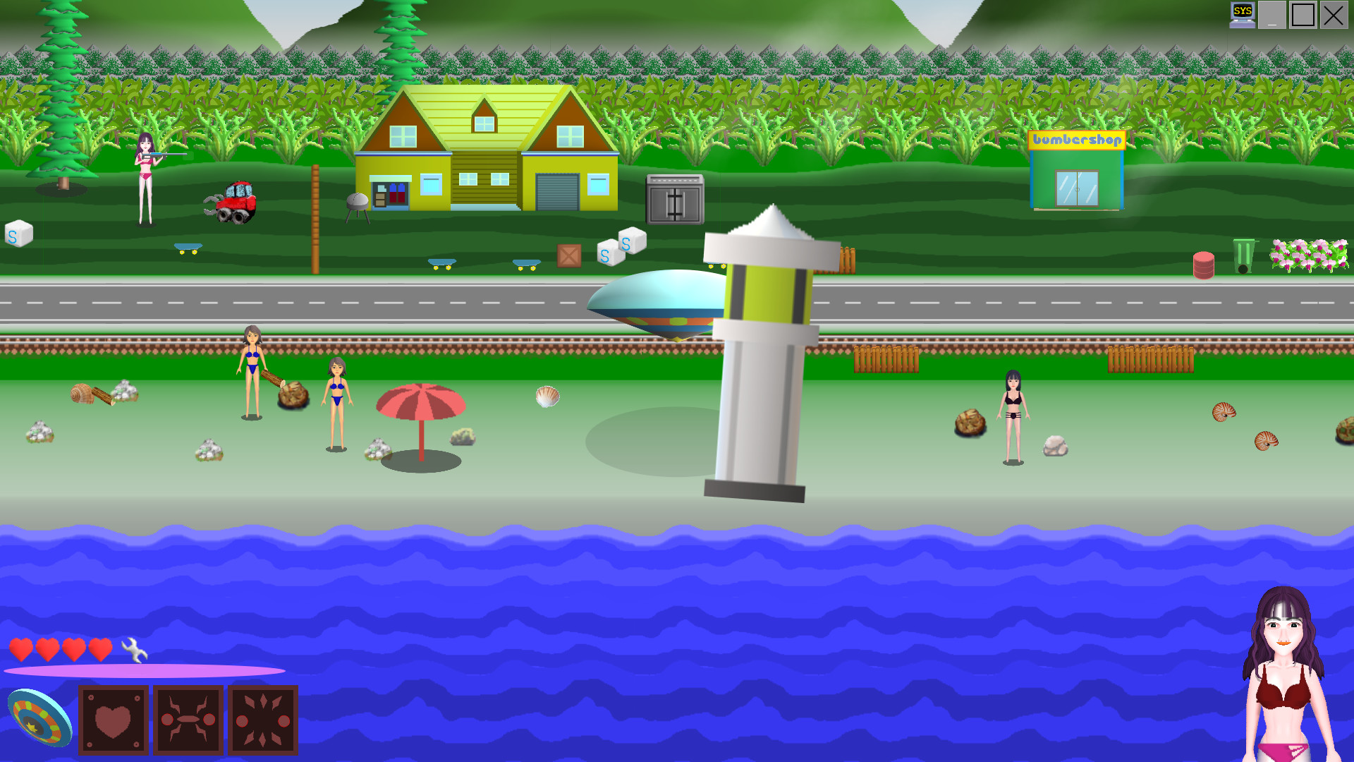 UFO vs Bikini screenshot 8