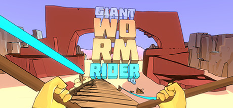 Giant Worm Rider: header artwork