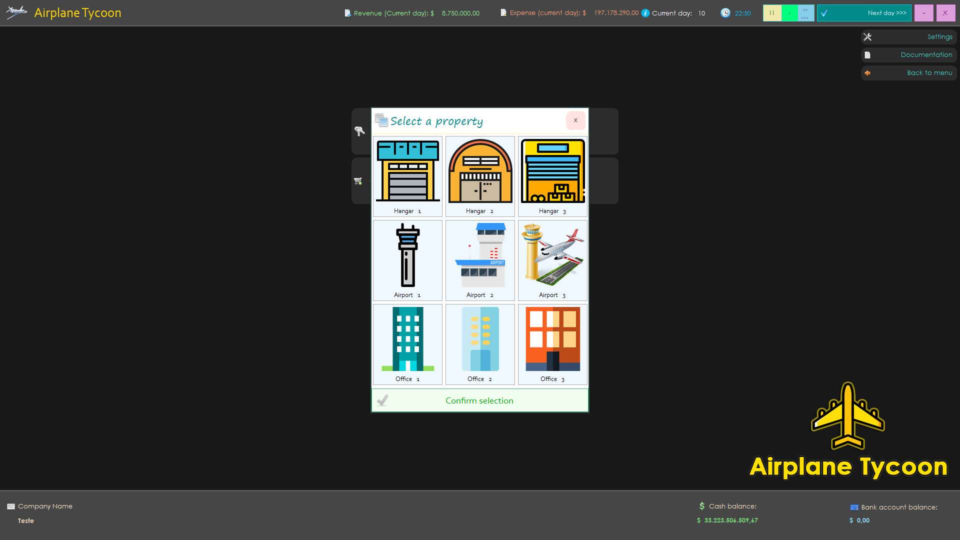 Airplane Tycoon screenshot 1
