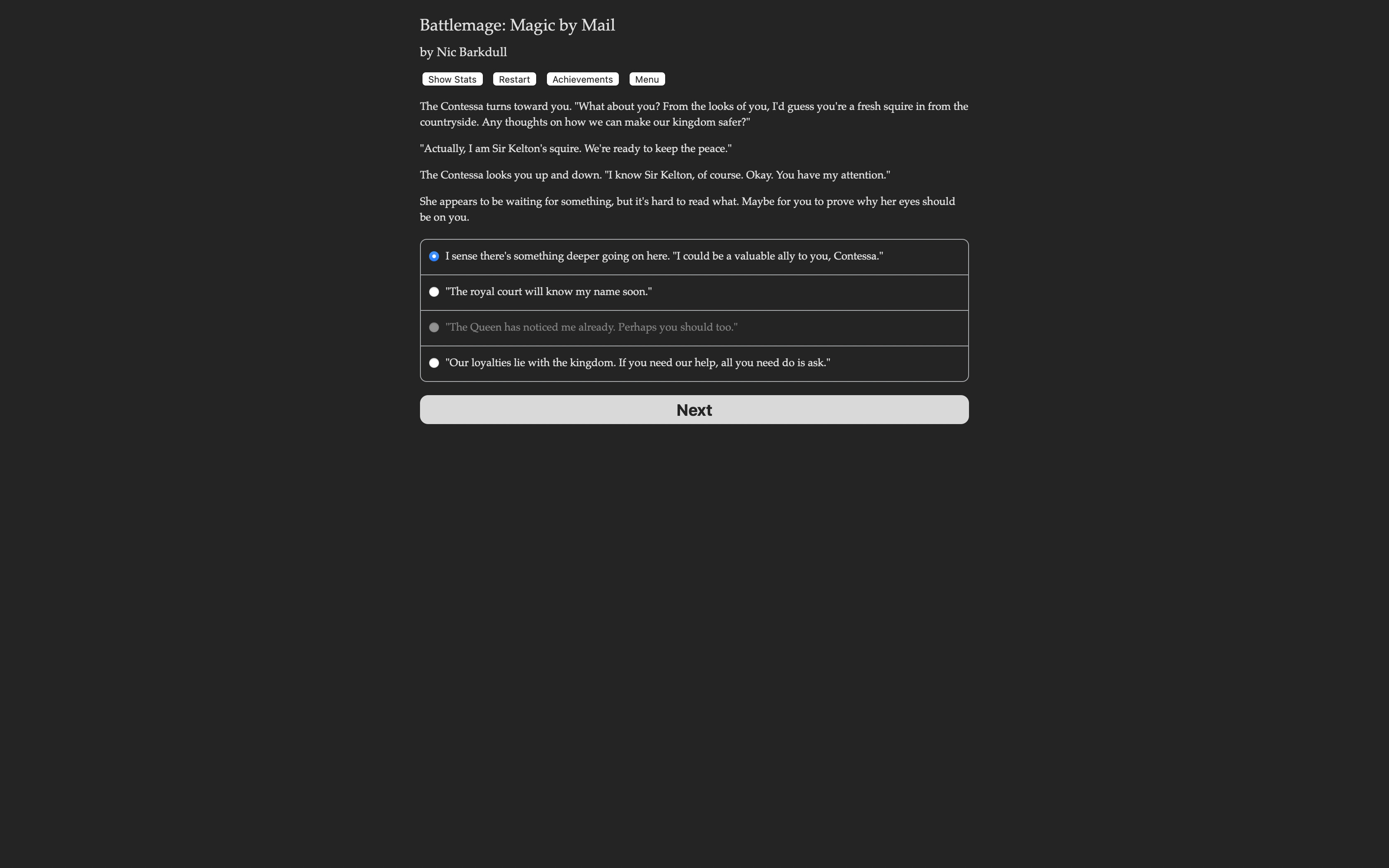 Battlemage: Magic by Mail screenshot 2