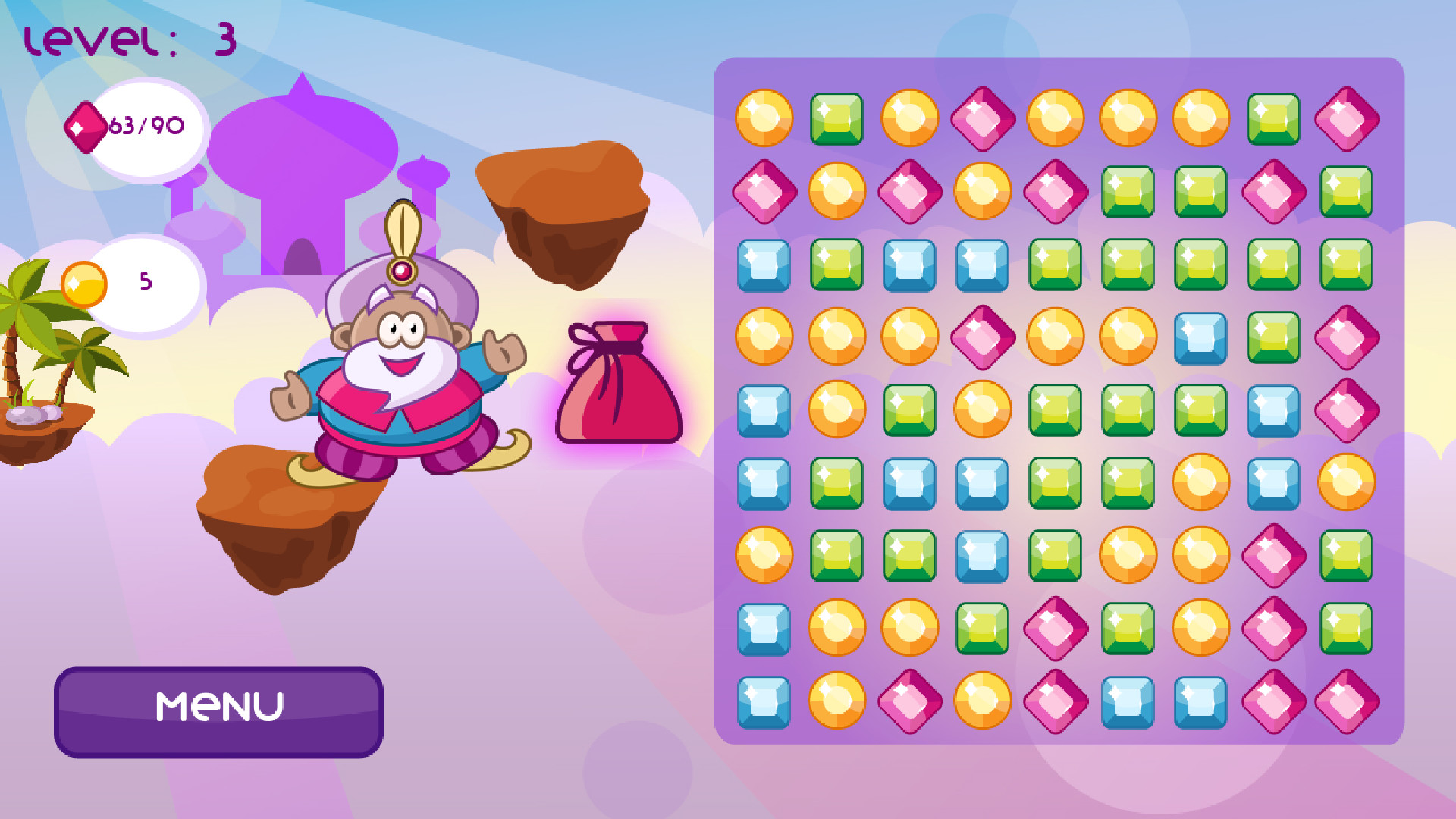 Magic gems screenshot 2