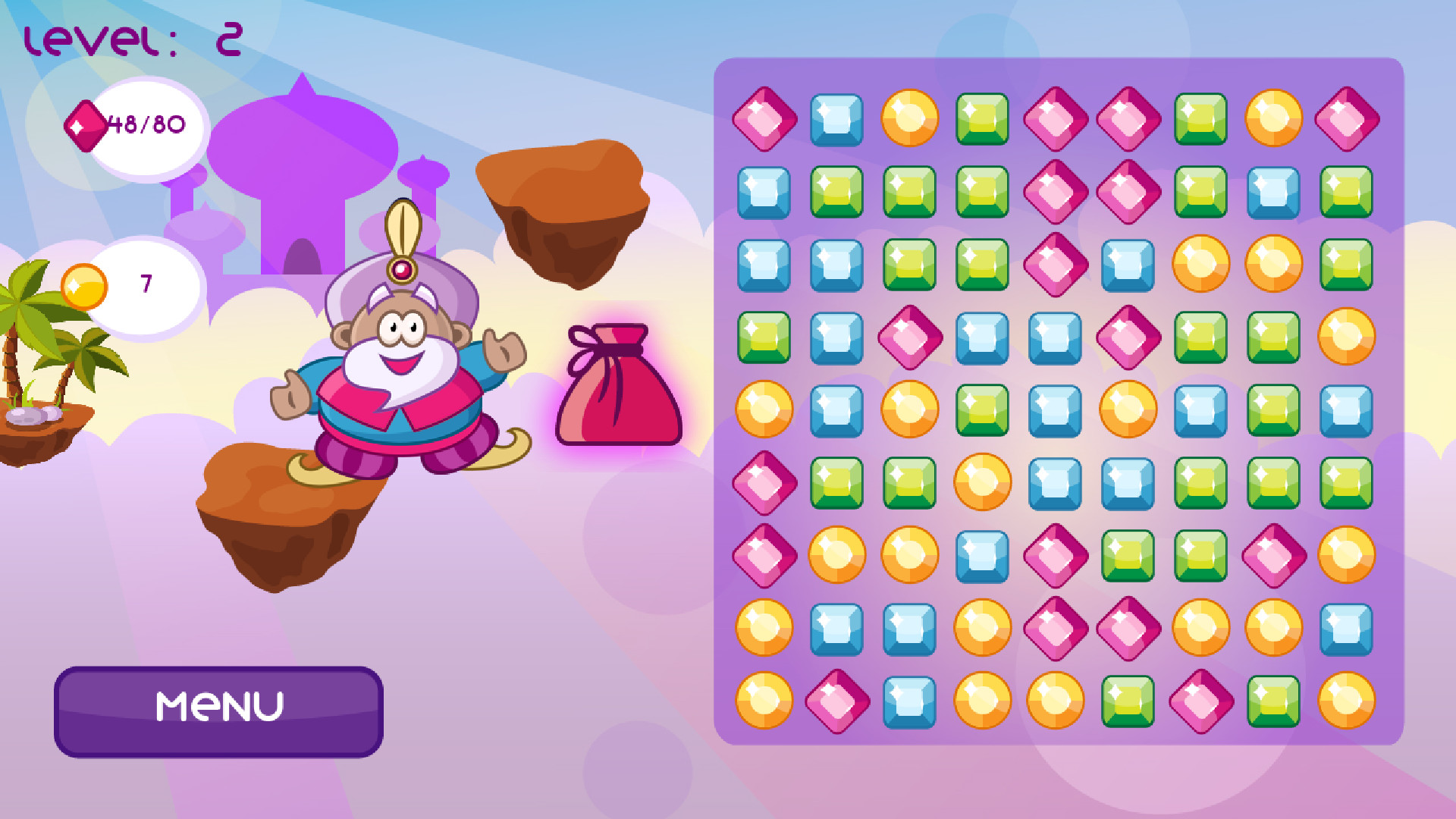 Magic gems screenshot 1