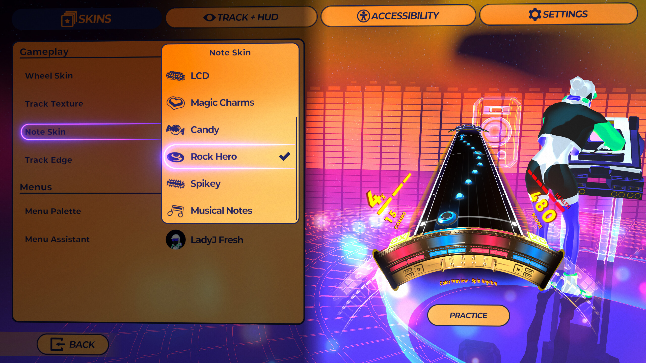 Spin Rhythm XD - Supporter Pack screenshot 4