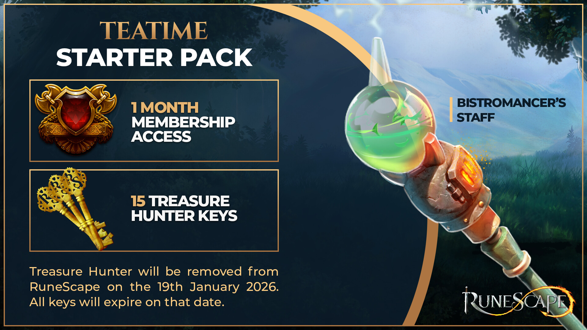 RuneScape Teatime Starter Pack screenshot 1
