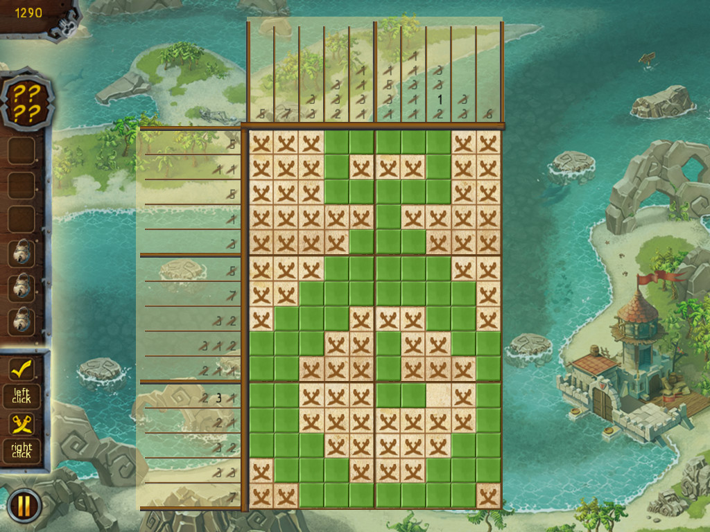Fill and Cross Pirate Riddles 2 screenshot 5