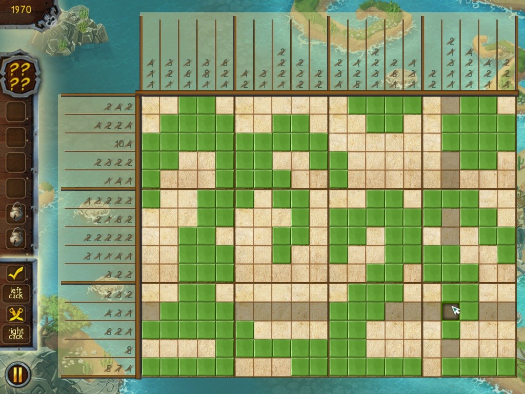 Fill and Cross Pirate Riddles 2 screenshot 2