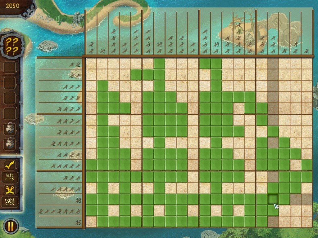 Fill and Cross Pirate Riddles 2 screenshot 1