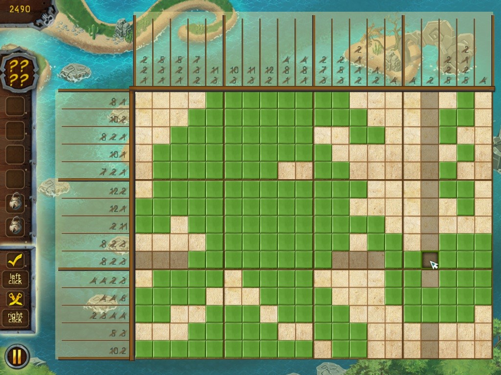 Fill and Cross Pirate Riddles 2 screenshot 3