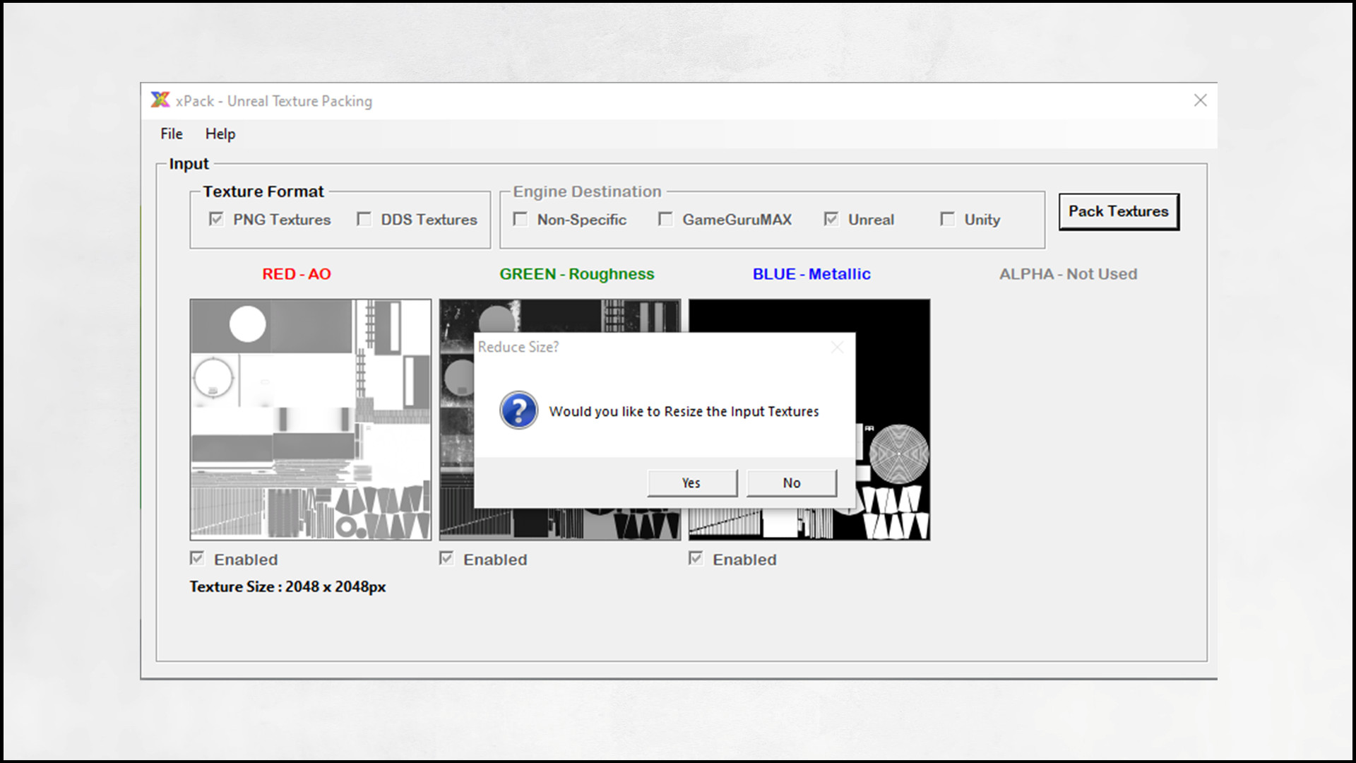 xPack Texture Packing screenshot 3