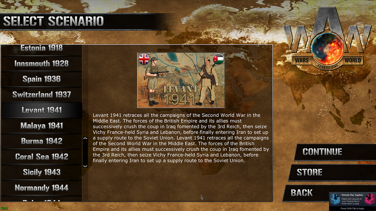 Wars Across The World: Levant 1941 screenshot 1