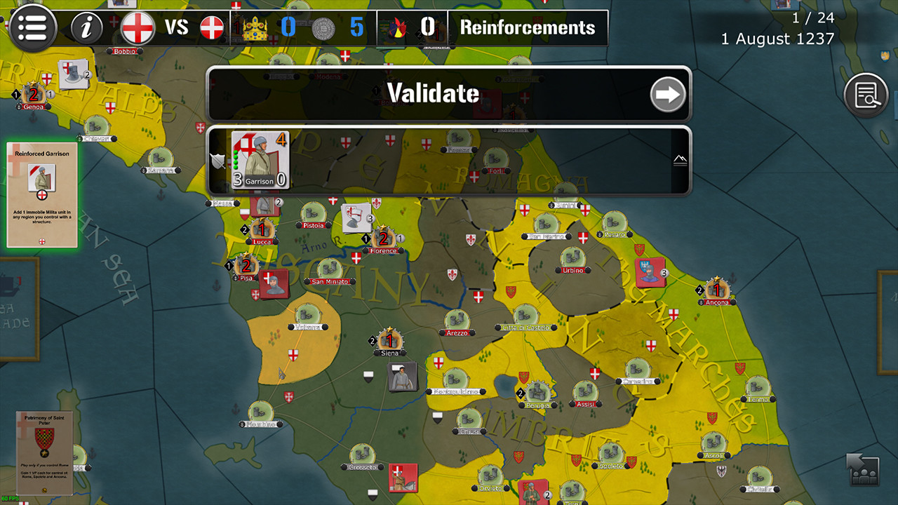 Wars Across The World: Cortenuova 1237 screenshot 4