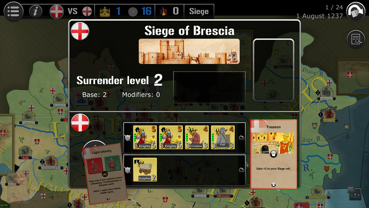 Wars Across The World: Cortenuova 1237 screenshot 9