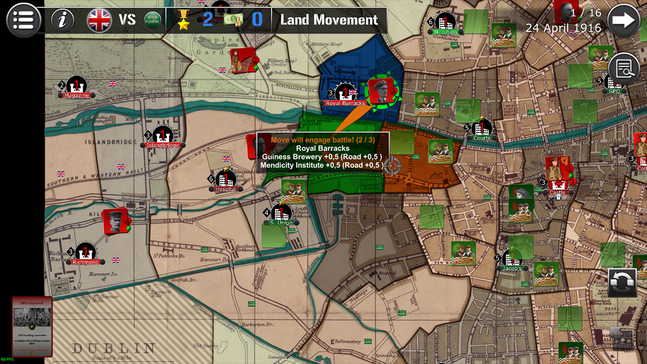 Wars Across The World: Dublin 1916 screenshot 12