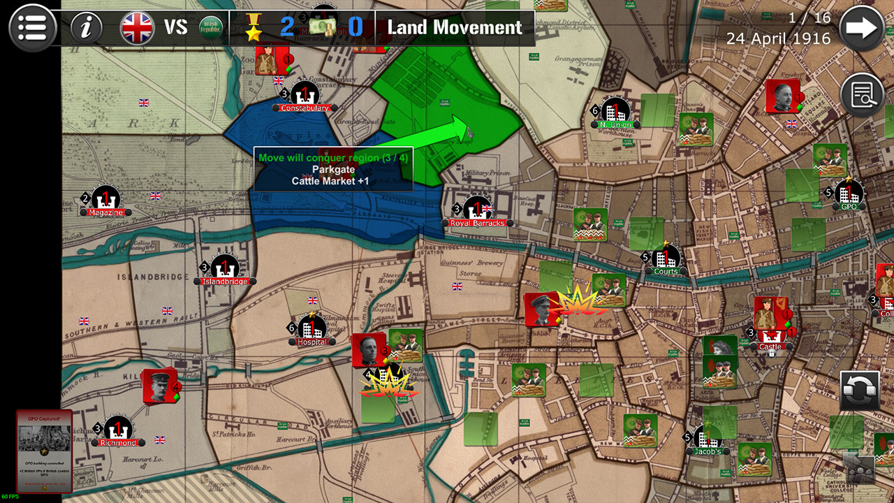 Wars Across The World: Dublin 1916 screenshot 13