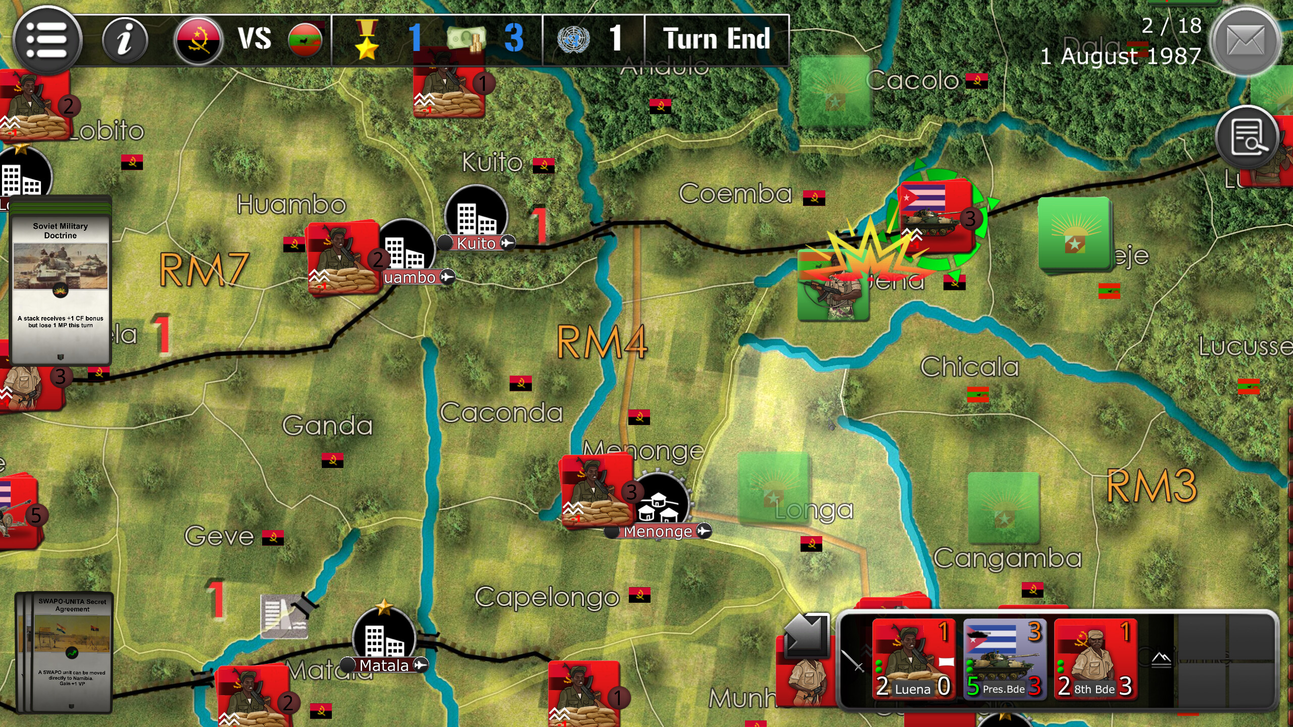 Wars Across The World: Angola 1988 screenshot 8