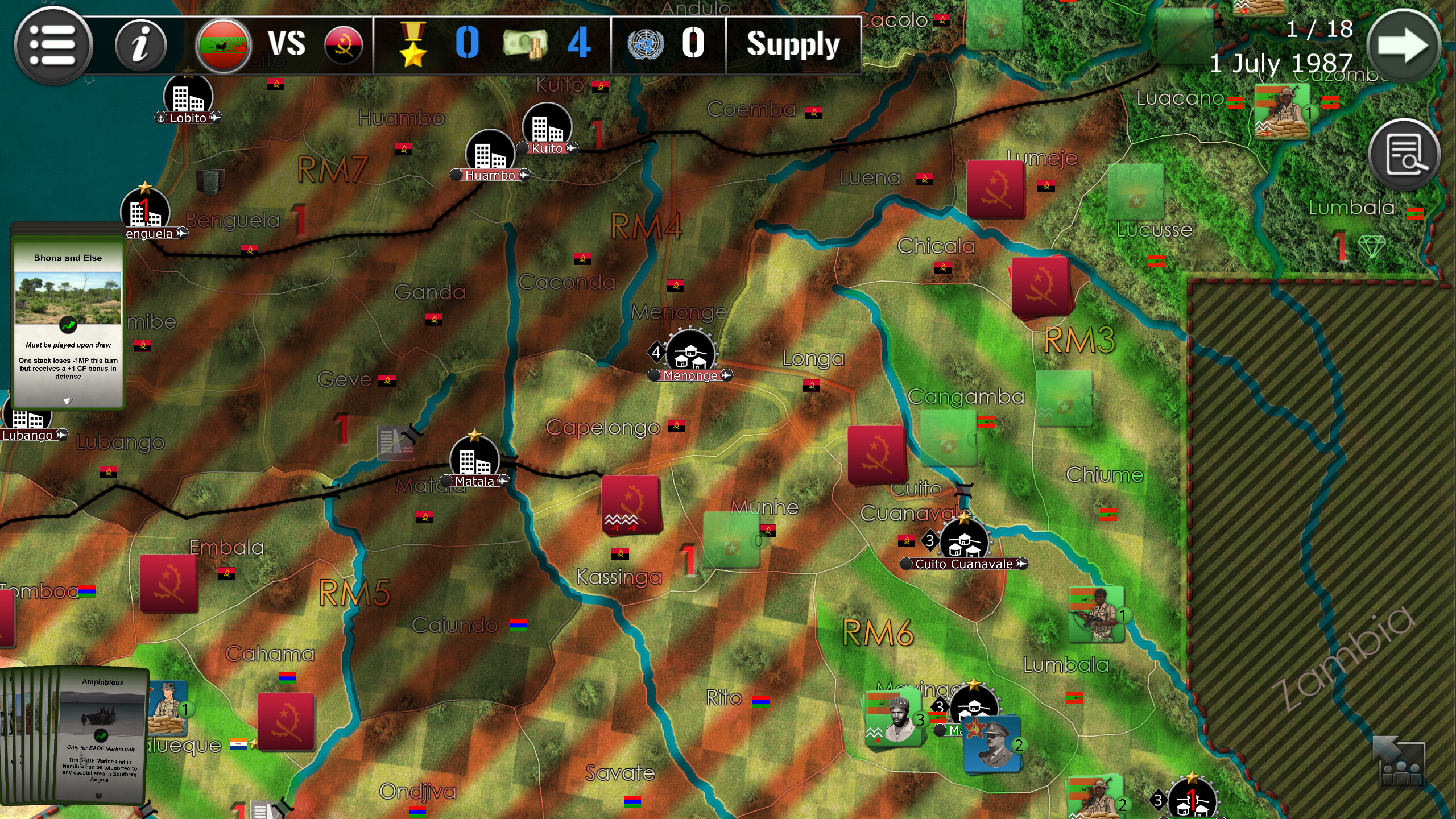 Wars Across The World: Angola 1988 screenshot 7