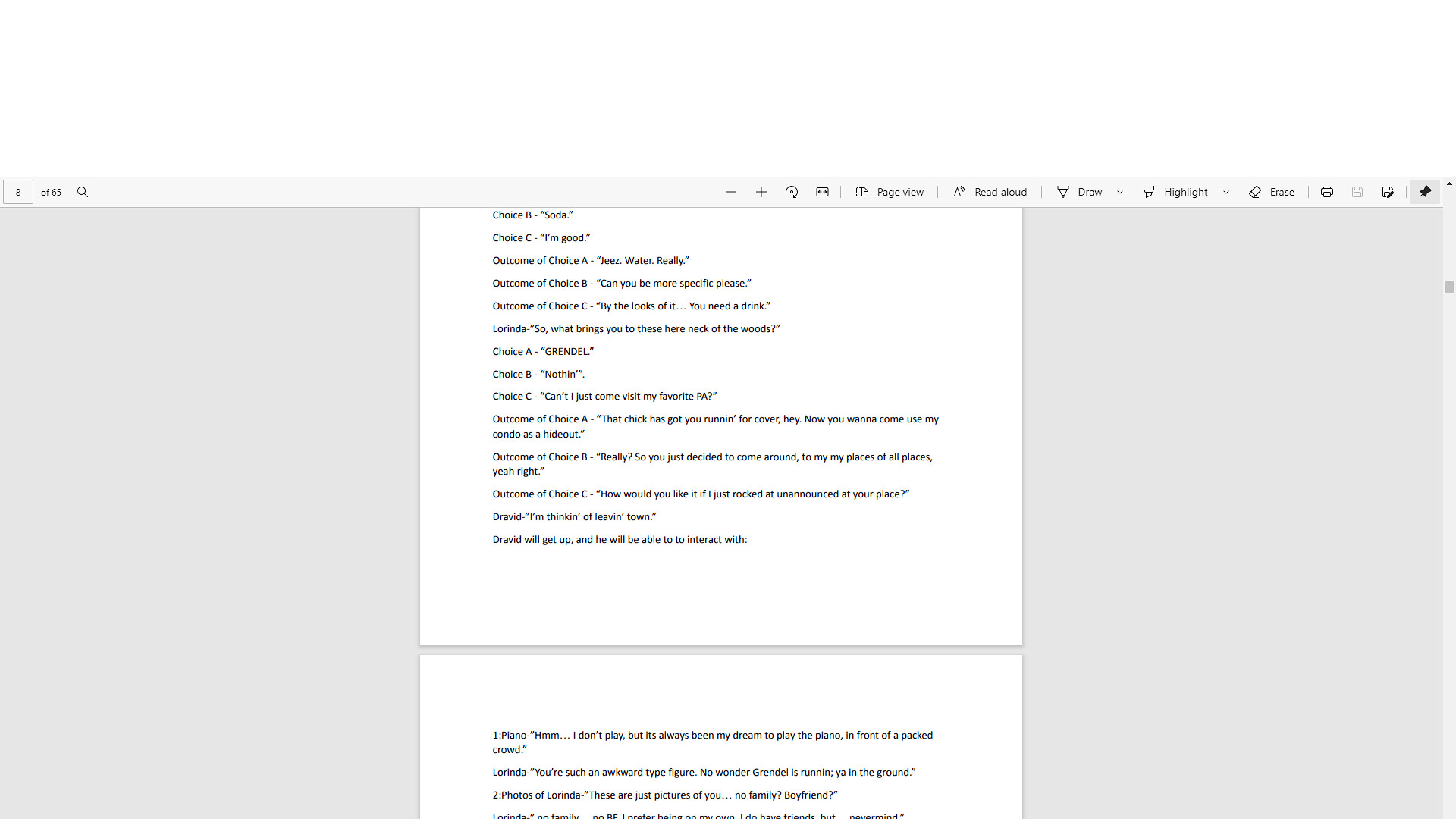 Axiom Alternative II Script screenshot 2
