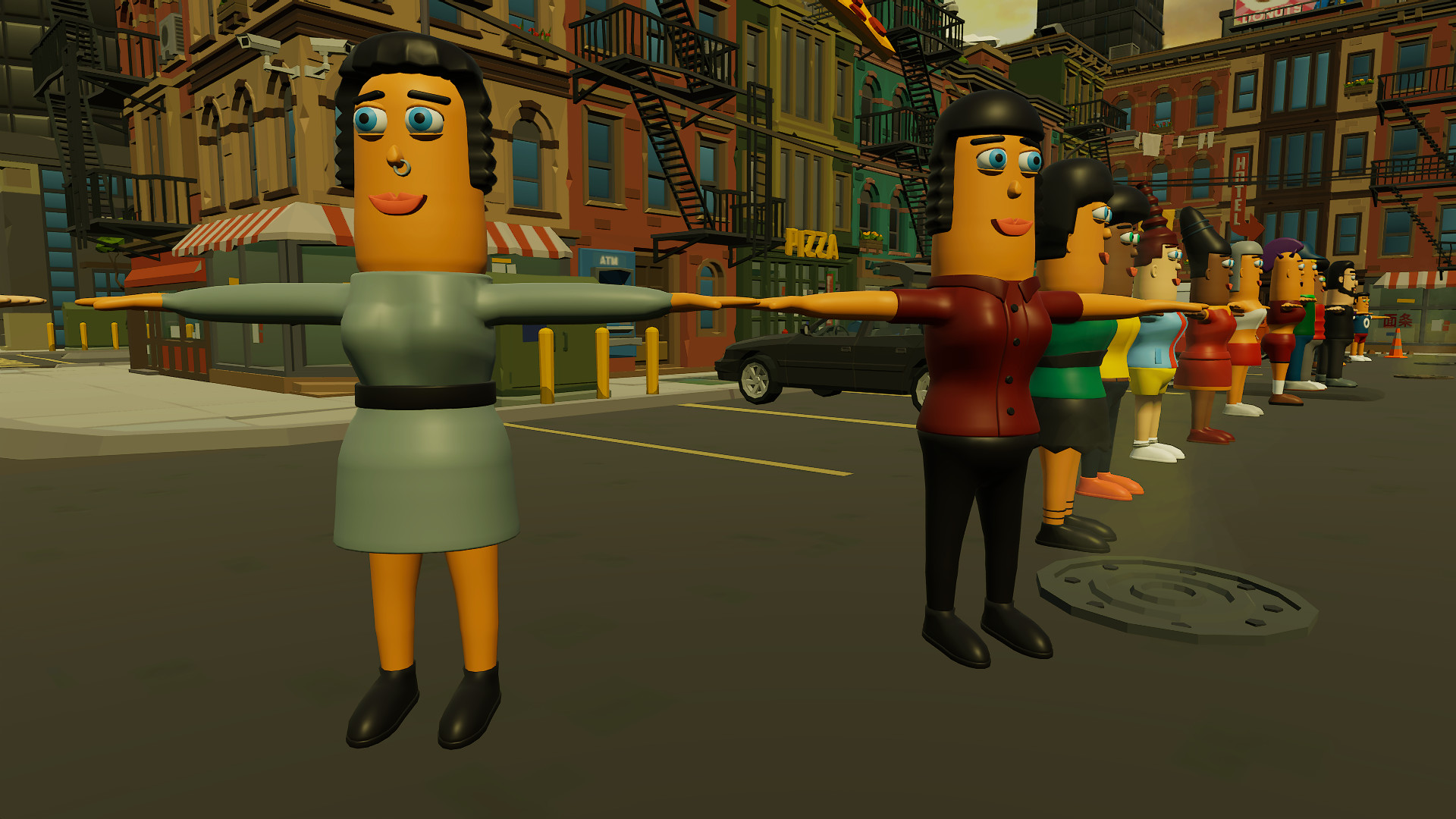 Toon characters for clip maker screenshot 15