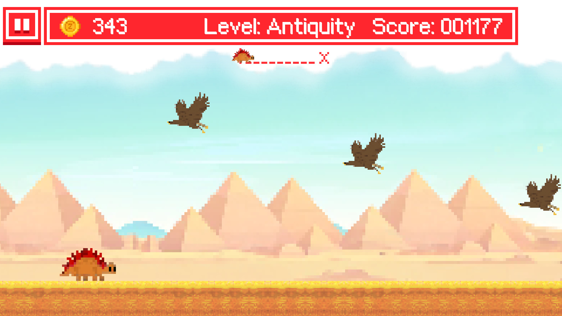 Ancient Dino Runner screenshot 6