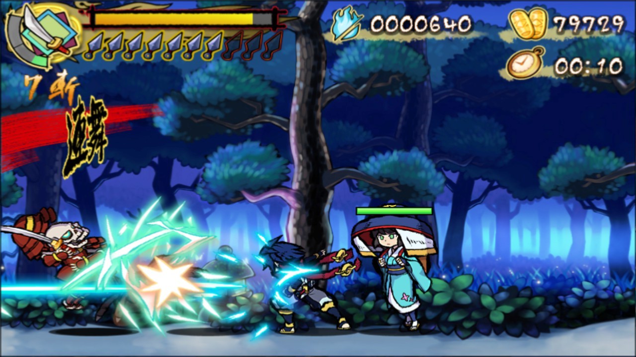 Mononoke Slashdown screenshot 2