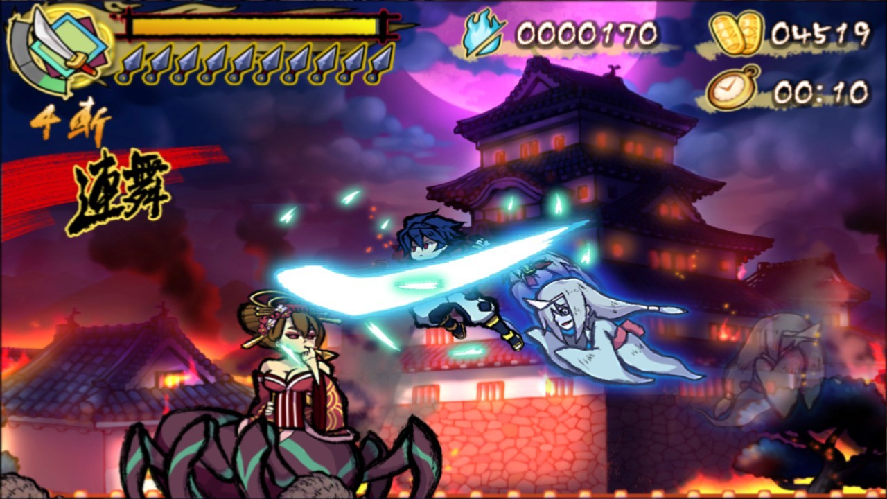Mononoke Slashdown screenshot 3