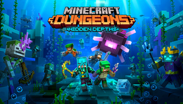 Steamで50% OFF：Minecraft Dungeons: Hidden Depths (未知なる深海)
