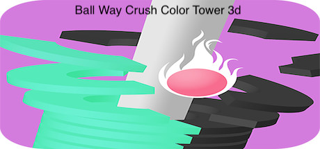Ball Way Crush Color Tower 3d: header artwork