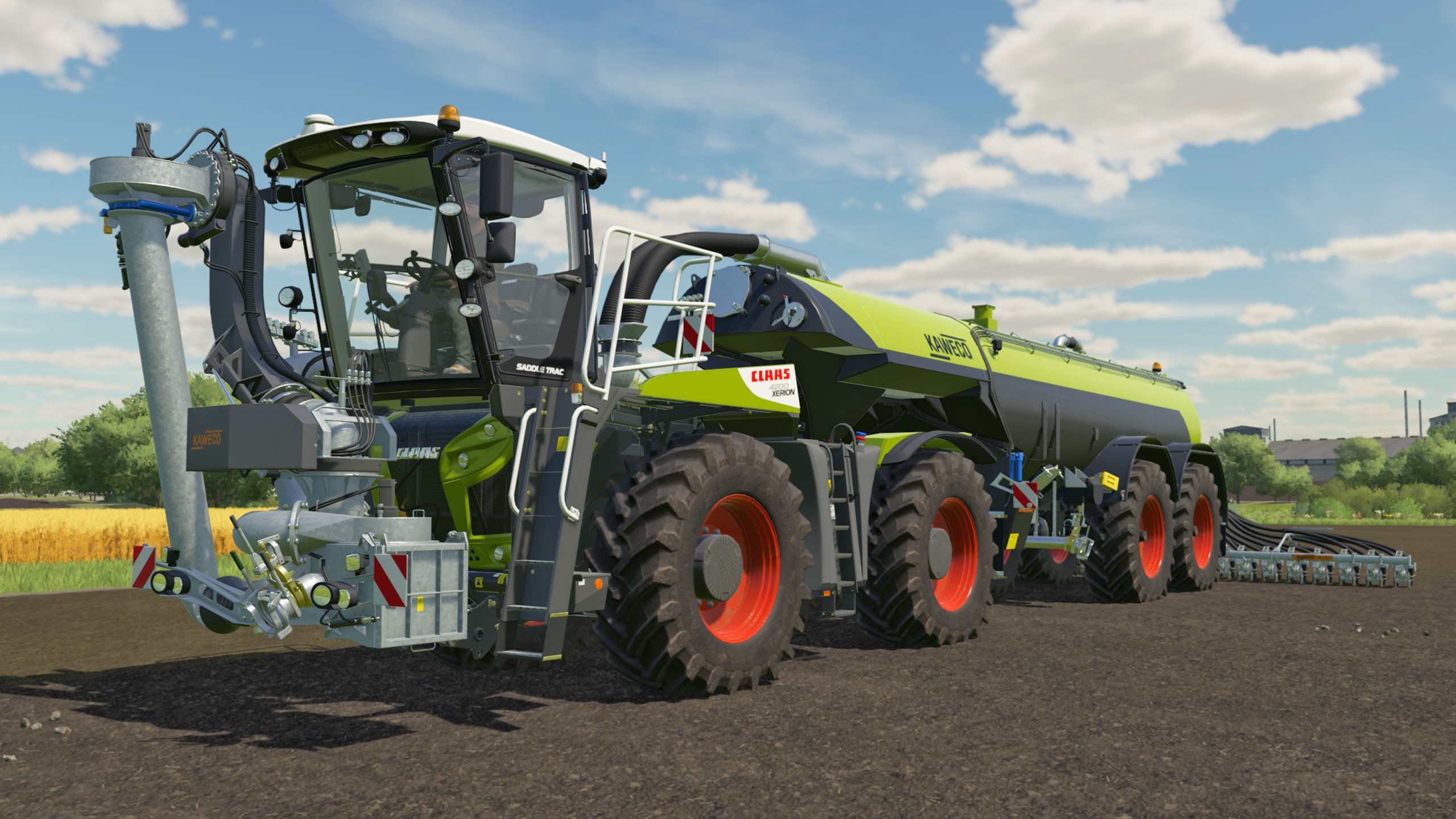 Farming Simulator 22: CLAAS XERION SADDLE TRAC Pack screenshot 1