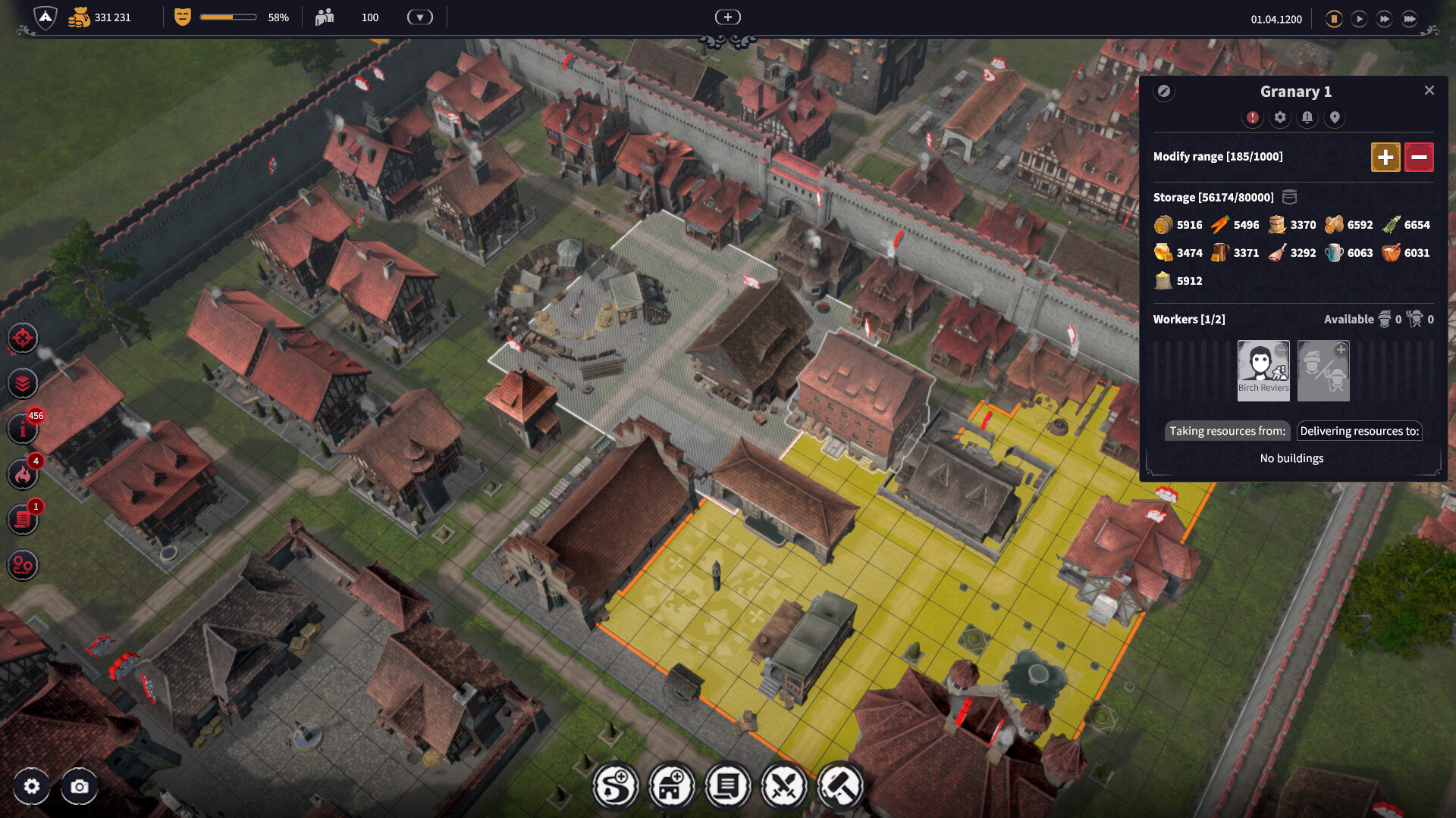 Feudal Baron: King's Land screenshot 1