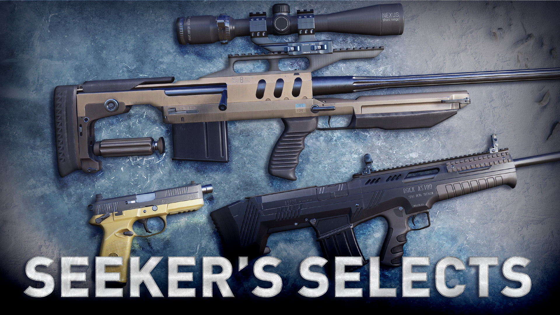 Sniper Ghost Warrior Contracts - Seeker's Selects Weapon Pack screenshot 1