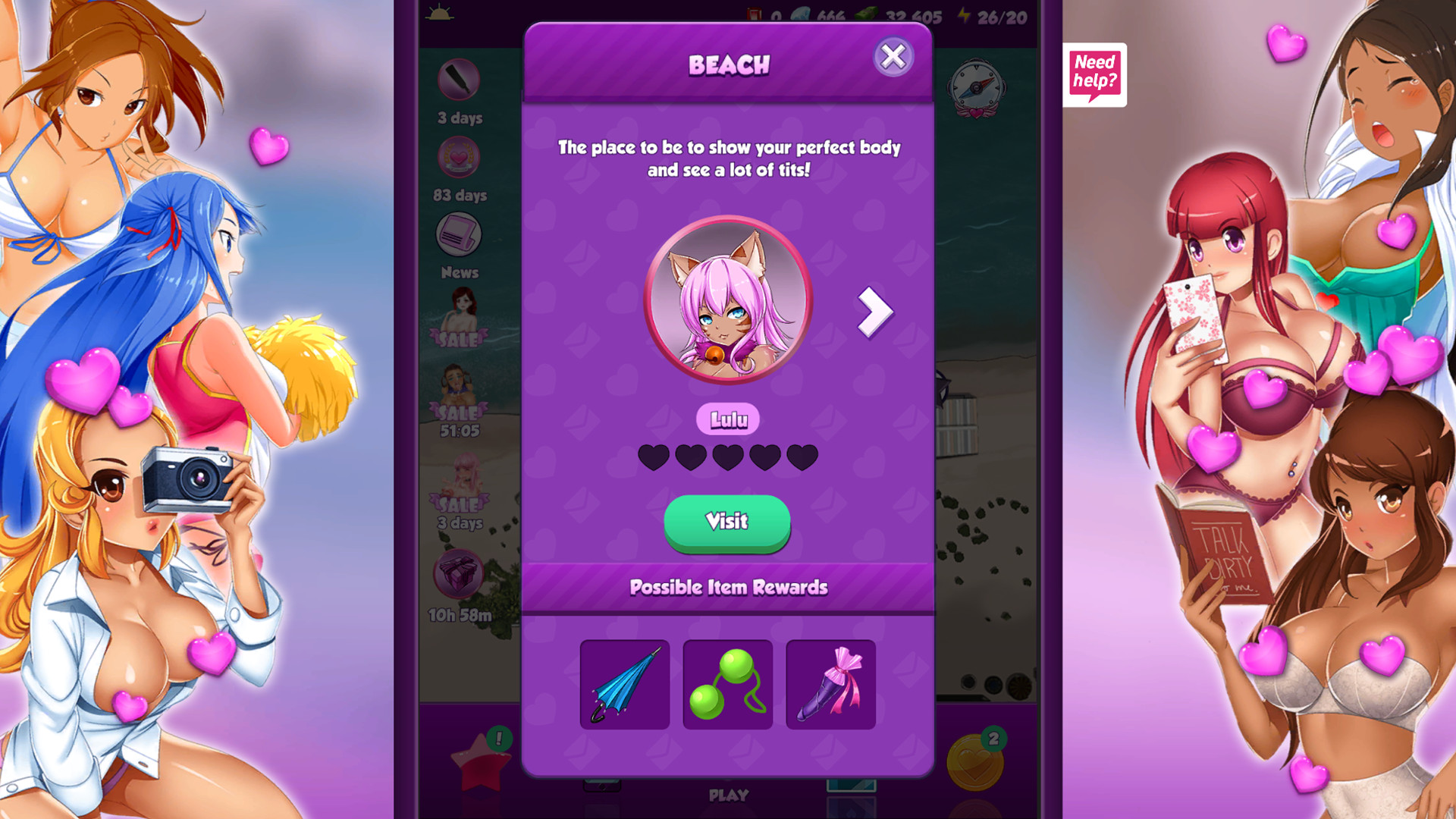 Booty Calls - Lulu Furry Pack screenshot 2