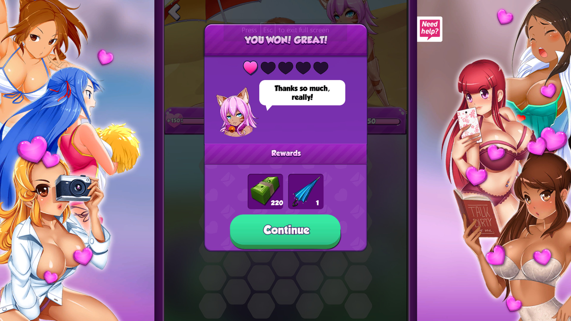 Booty Calls - Lulu Furry Pack screenshot 3