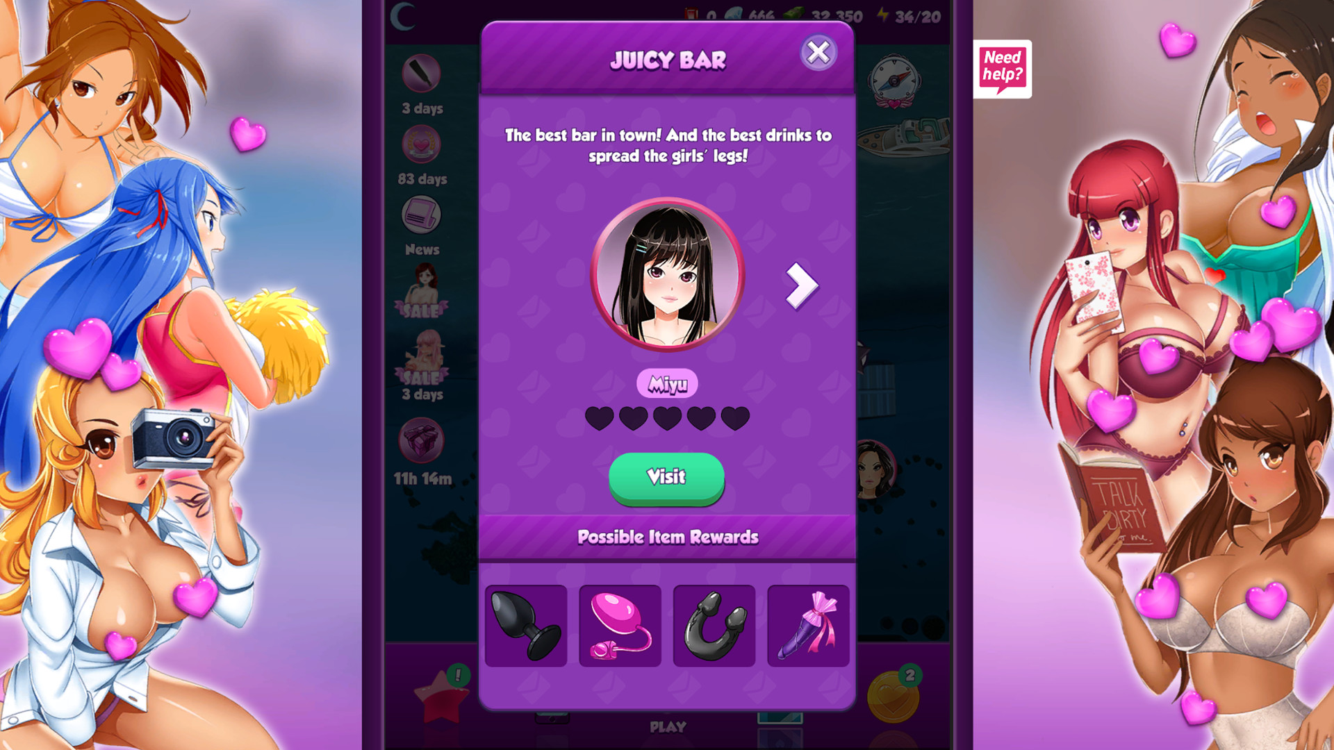 Booty Calls - Miyu Pack screenshot 4