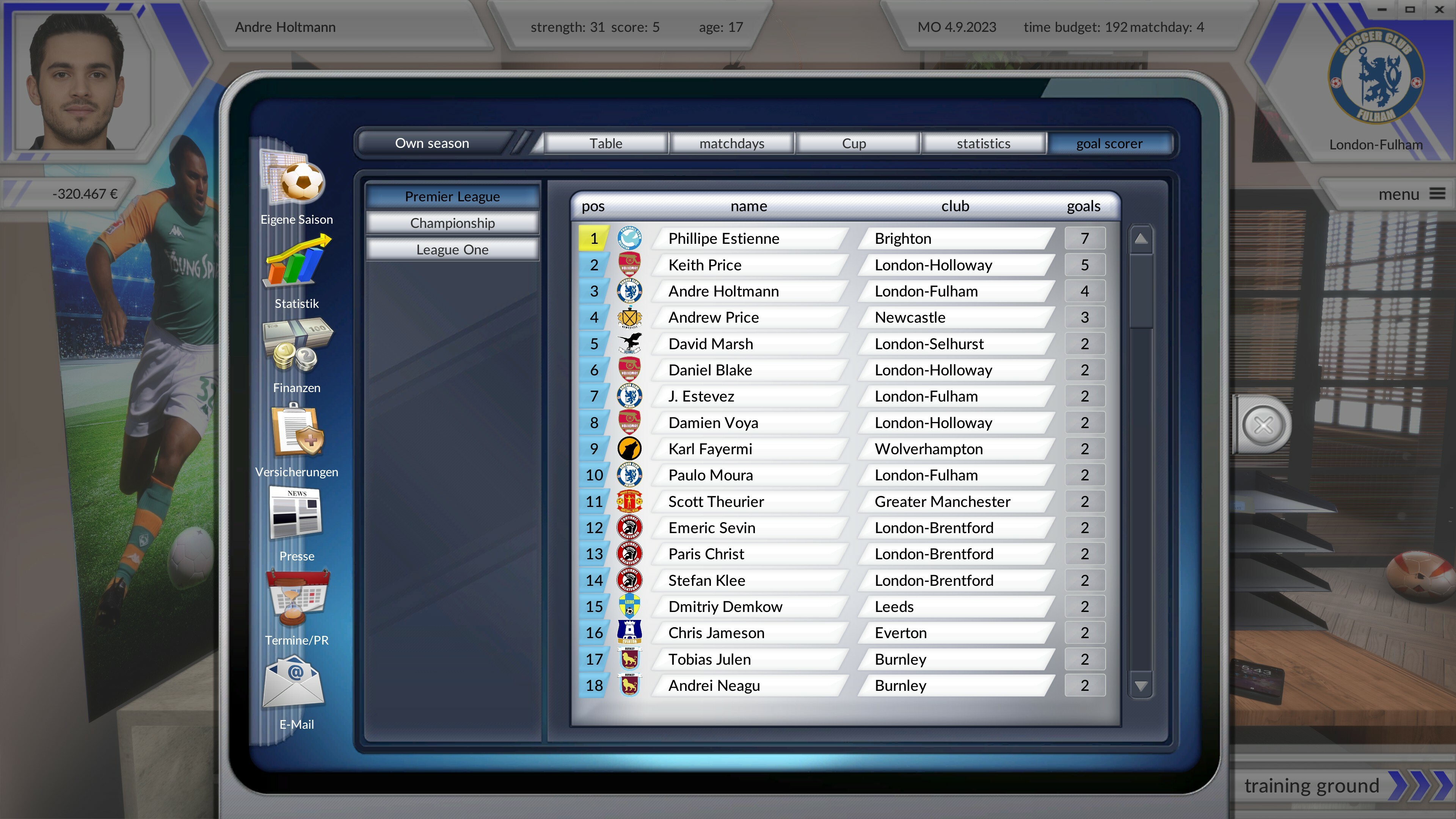 Goalgetter screenshot 48