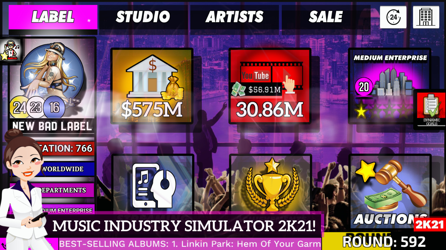 Music Label Manager screenshot 1