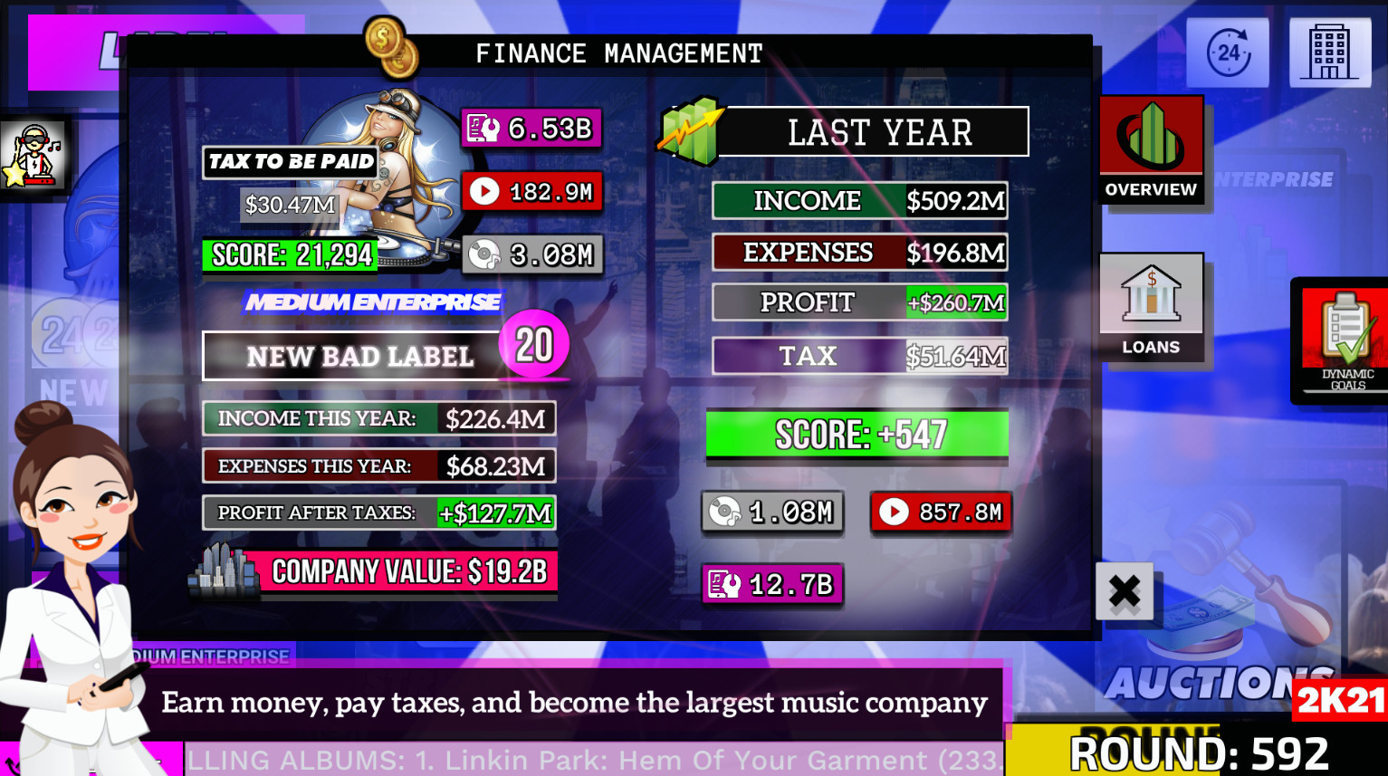 Music Label Manager screenshot 2