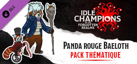 Panda rouge Baeloth - Pack thématique