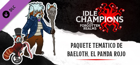 Paquete temático de Baeloth, el panda rojo
