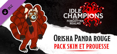 Orisha Panda rouge - Pack Skin et Prouesse