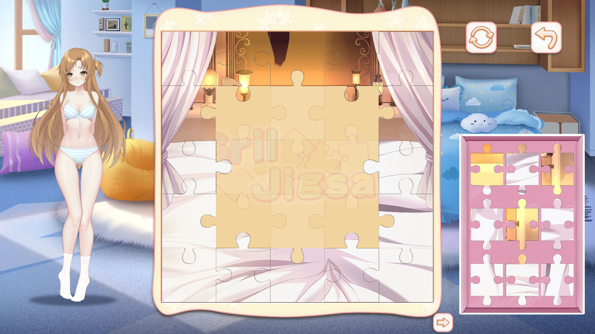 Girl Jigsaw 2 - Patch screenshot 1