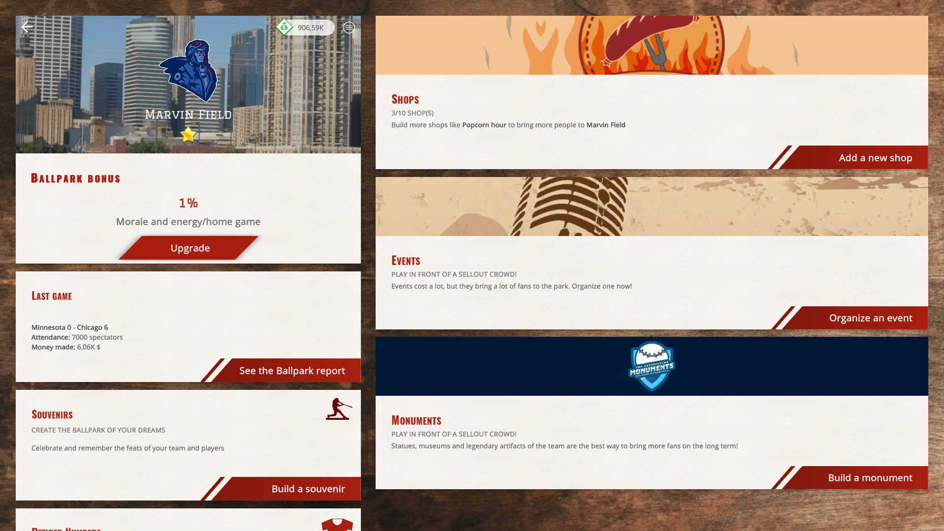 Astonishing Baseball Manager screenshot 8