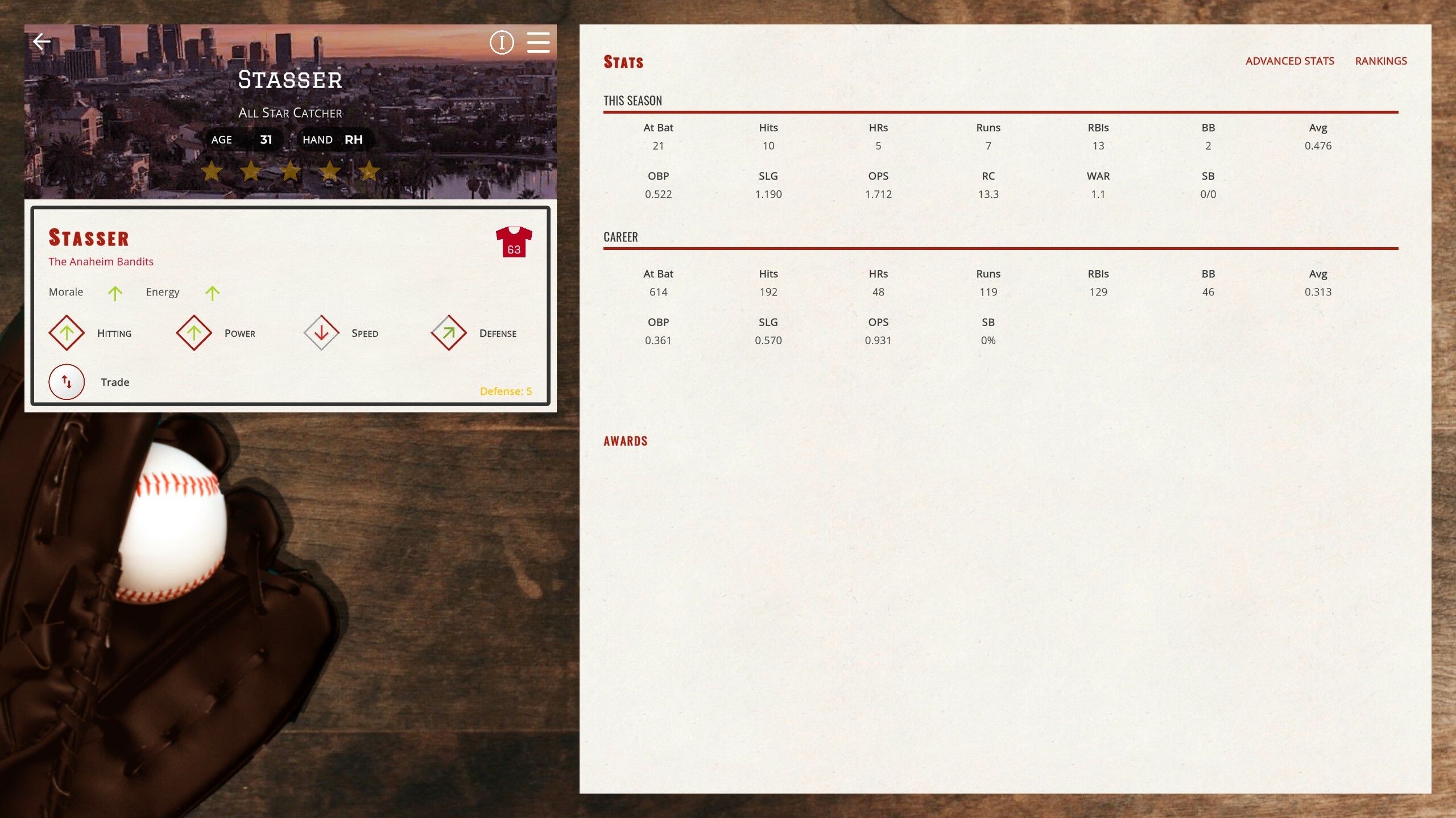 Astonishing Baseball Manager screenshot 6